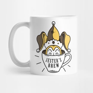 Jesters Brew Stickers Mug